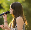 Meike Anlauff - vocals, Liveband Celebration am 26.06.2013 in Eschborn